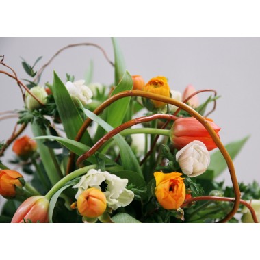 Bouquet fleurs saison