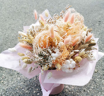 Fleurs séchées